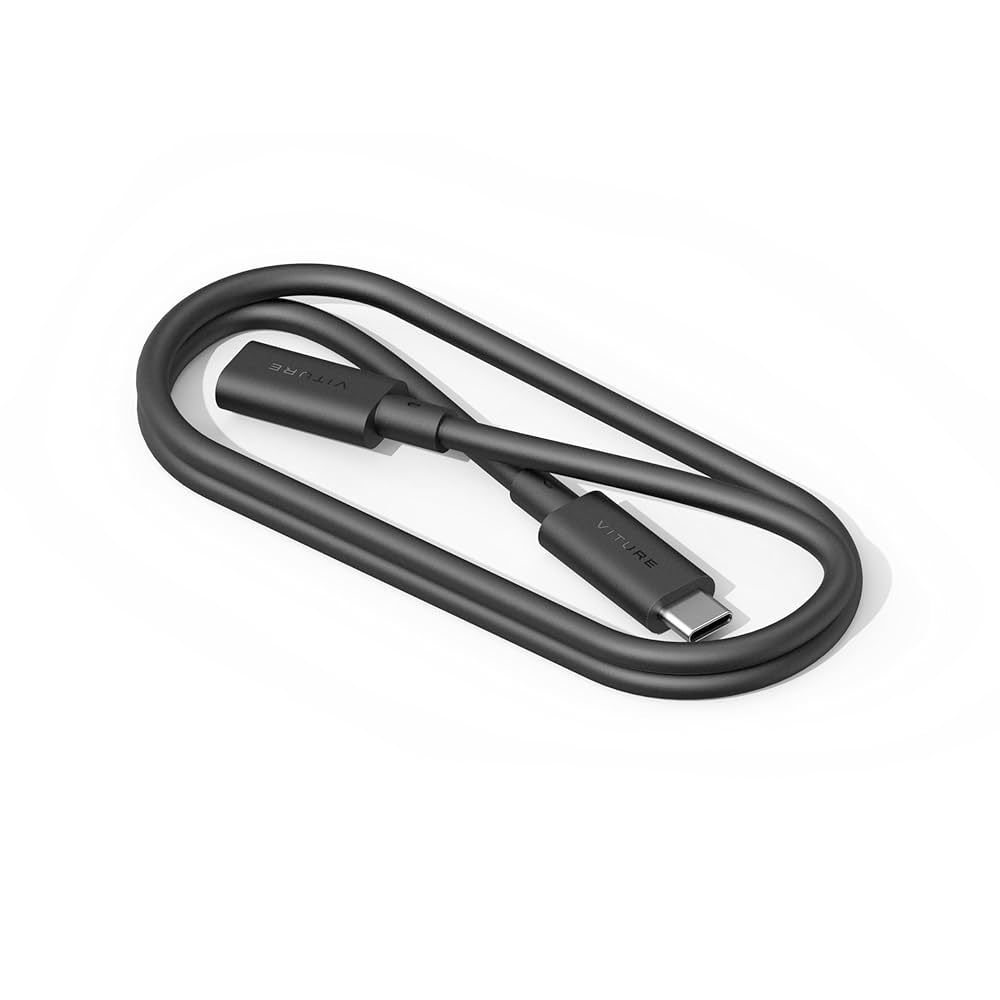 【最安値】VITURE USB-Cケーブル 黒 Amazon.co.jp: VITURE USB-C to C 延長ケーブル（50cm）VITURE